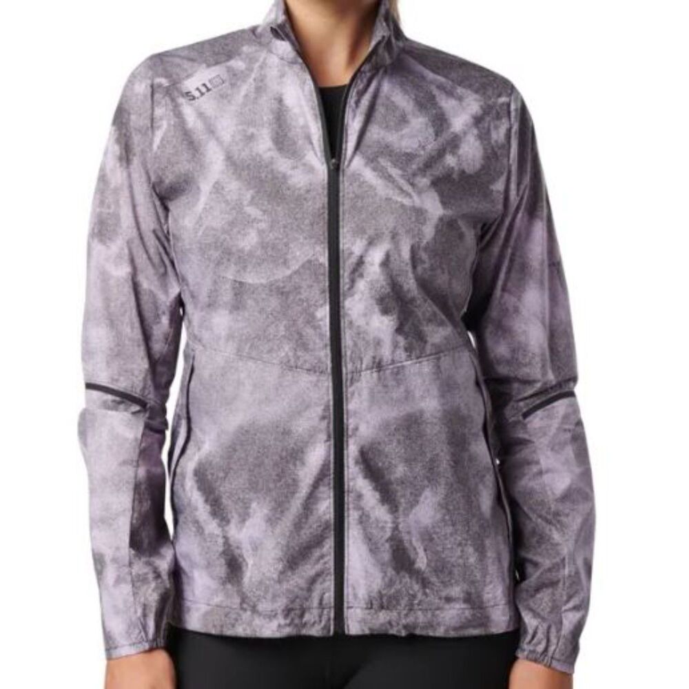 NWT 5.11‎ Tactical Pt-R Packable Jacket Womens XSmall Purple Camo Nylon Ripstop